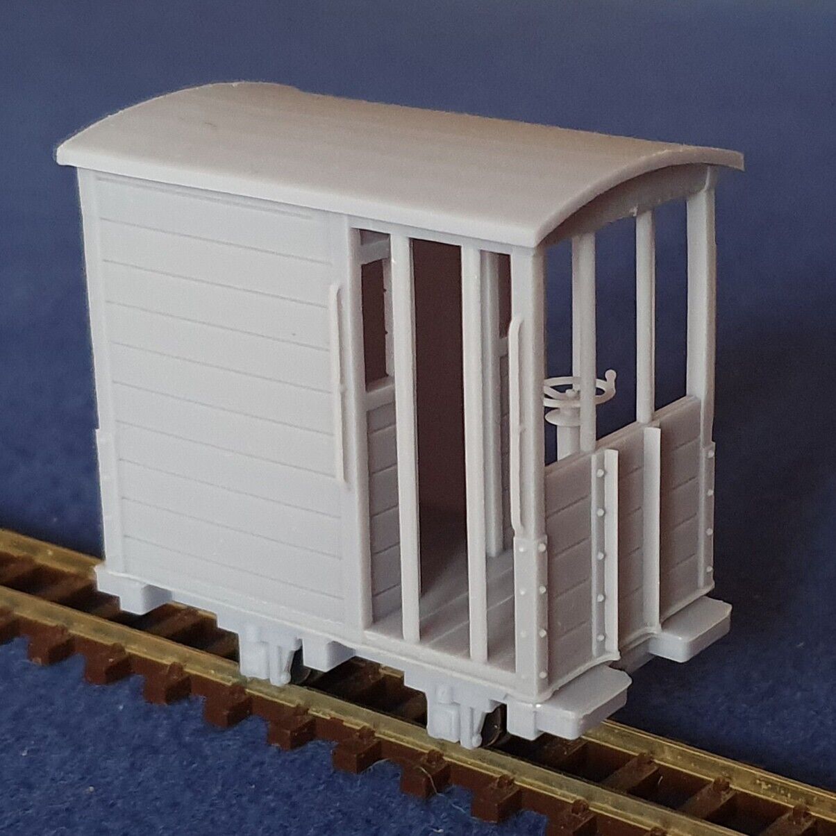 BRAKE VAN - MINIATURE / NARROW GAUGE (O9 Gauge 7mm scale)