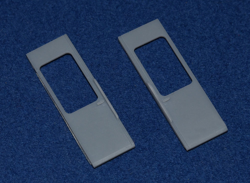 BR BLUE PULLMAN KITCHEN CAR BODY SECTIONS for TRI-ANG BIG BIG TRAIN Mk2 COACH CONVERSION (O Gauge 7mm scale)