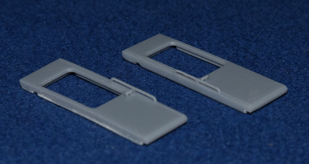 BR BLUE PULLMAN KITCHEN CAR BODY SECTIONS for TRI-ANG BIG BIG TRAIN Mk2 COACH CONVERSION (O Gauge 7mm scale)