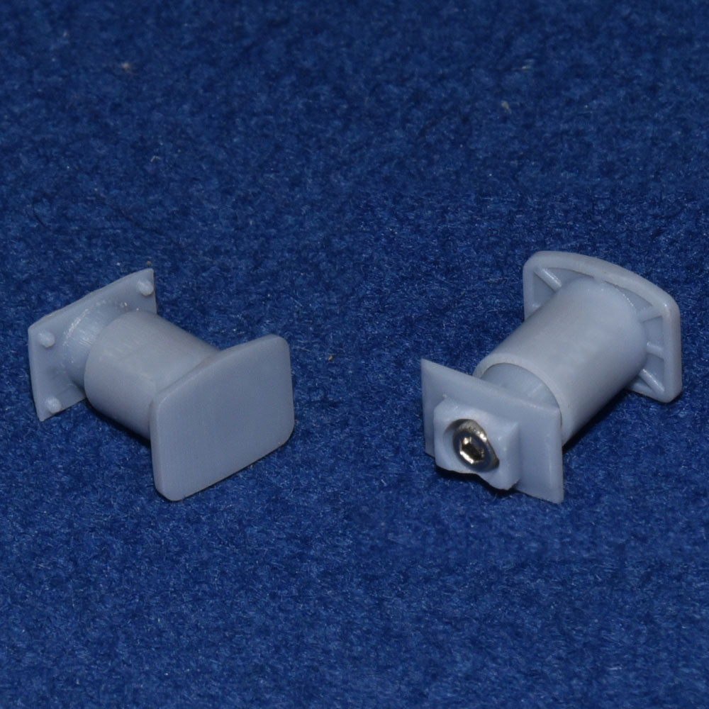 BR KXA FNA-D WAGON HEAVY DUTY SPRUNG BUFFER SET (O Gauge 7mm scale)