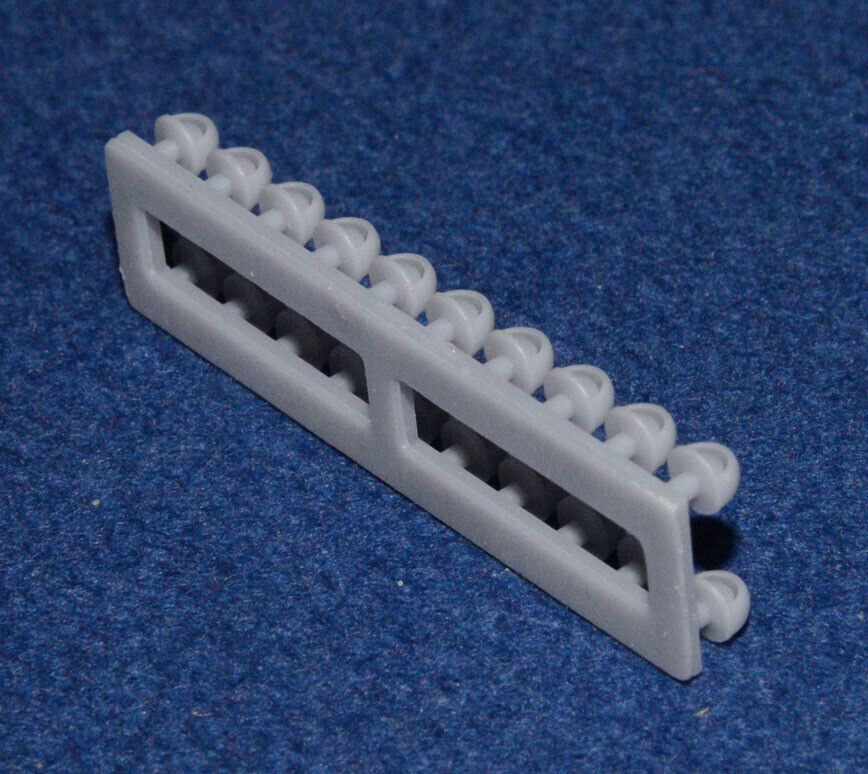 BR MK1 MK2 COACH ROOF VENTS (x20) - TYPE 2 (O Gauge 7mm scale)