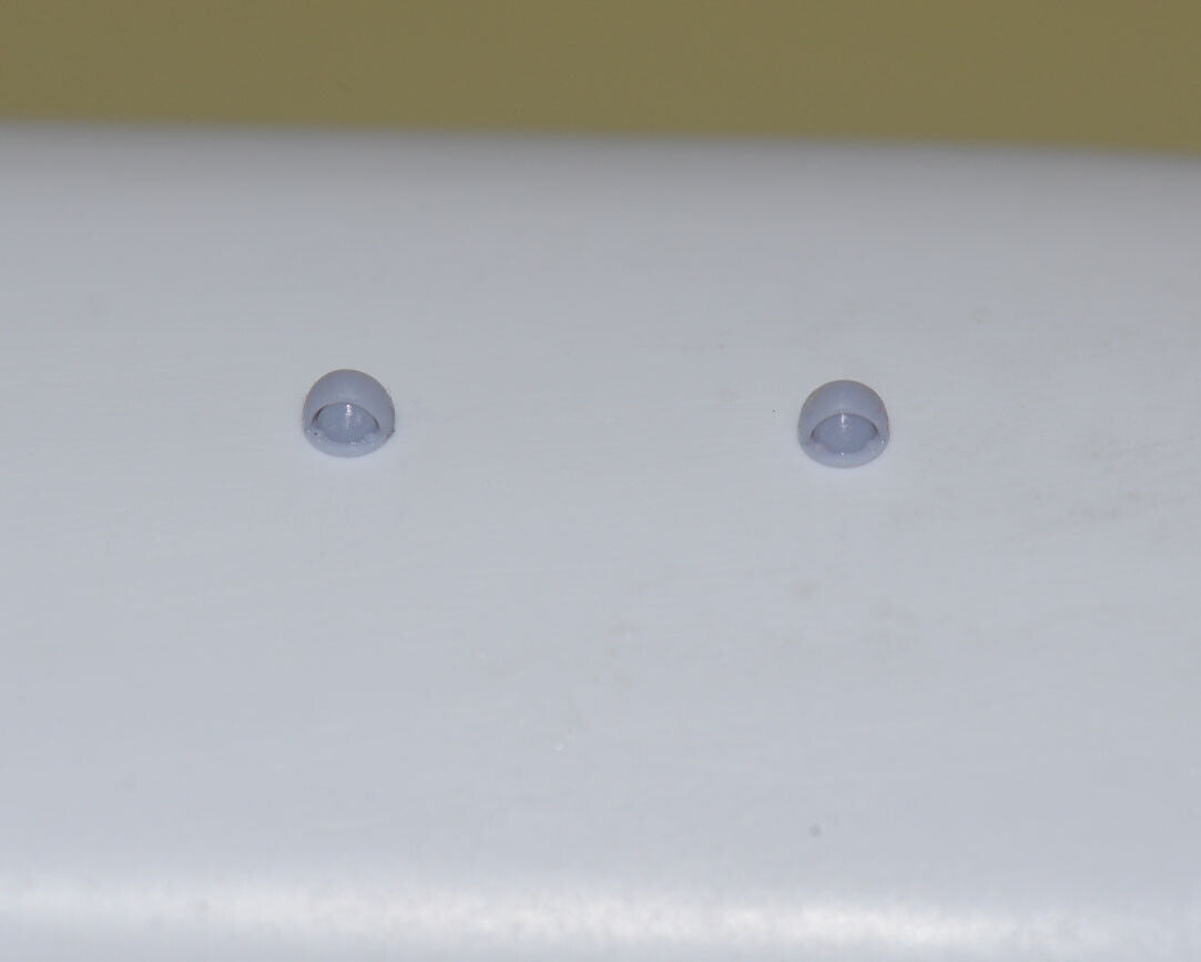 BR MK1 MK2 COACH ROOF VENTS (x20) - TYPE 2 (O Gauge 7mm scale)