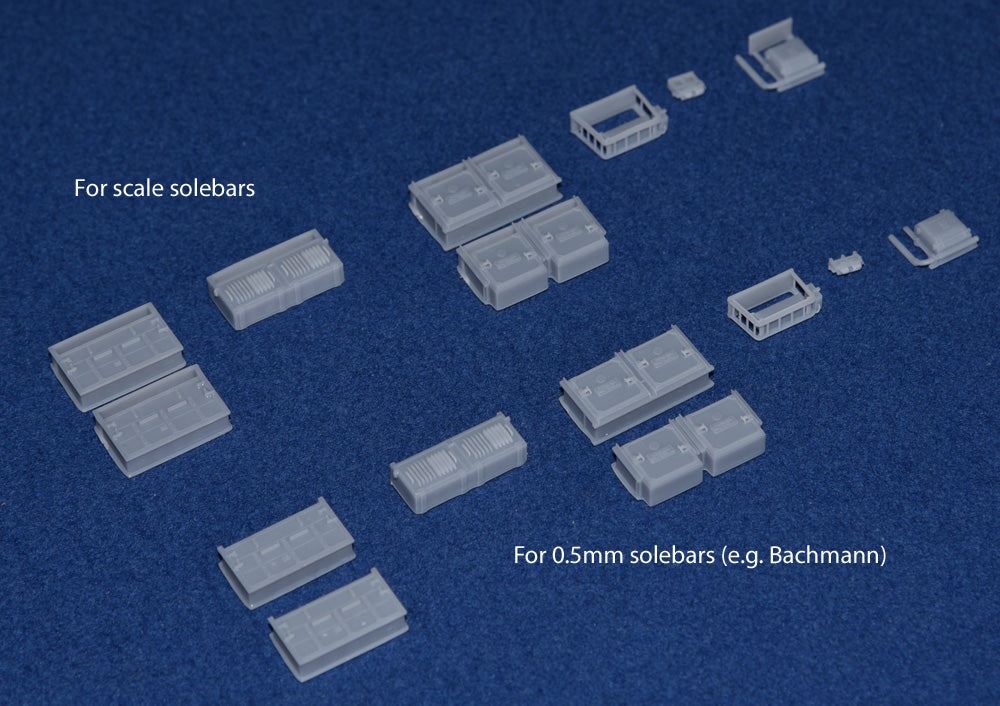 BR Mk1 COACH UNDERFRAME RESTAURANT / BUFFET KIT (OO Gauge 4mm scale)