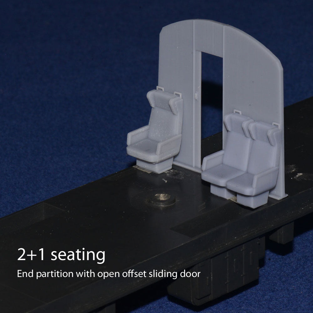 BR Mk2 COACH PARTITION upgrade for TRI-ANG BIG BIG TRAIN (O Gauge 7mm scale)