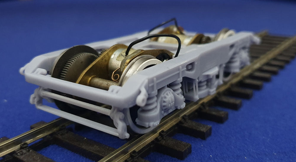 BR BLUE PULLMAN BOGIE SET (12 BOGIES - 6 CAR SET) (O Gauge 7mm scale)