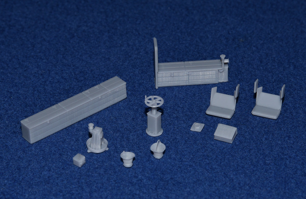 BRAKE VAN 20T INTERIOR KIT - LNER / BR (OO Gauge 4mm scale)