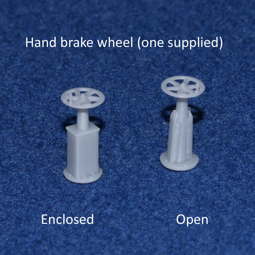 BRAKE VAN 20T INTERIOR KIT - LNER / BR (OO Gauge 4mm scale)