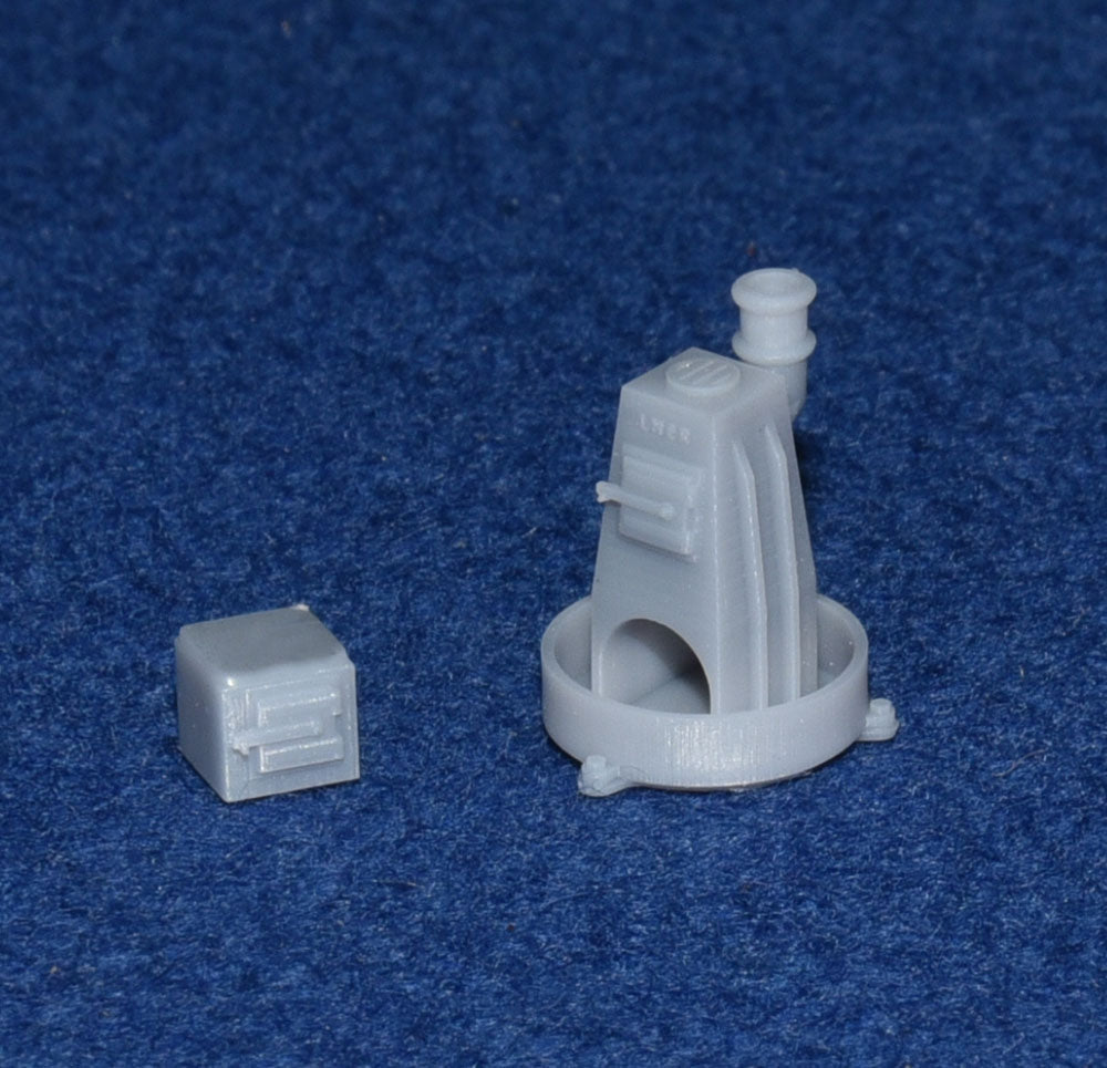 BRAKE VAN 20T INTERIOR UPGRADE KIT for DAPOL 7F-200-XXX - LNER / BR (O Gauge 7mm scale)