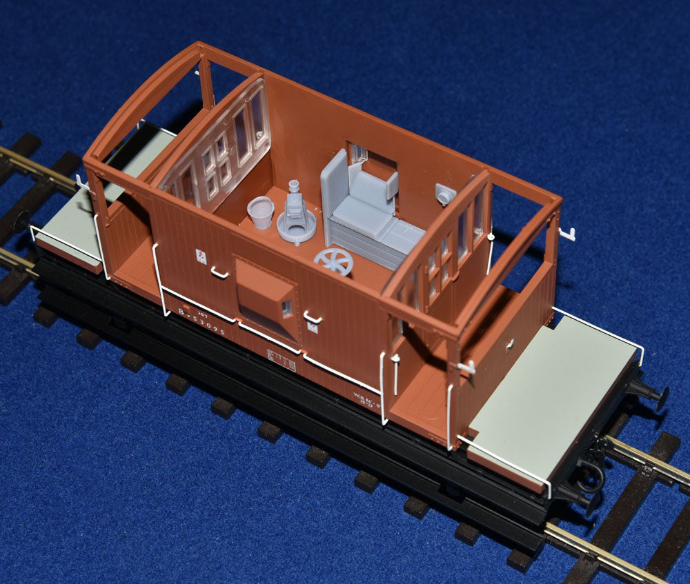 BRAKE VAN / STATION STOVE Type 1 - LNER / BR (O Gauge 7mm scale)