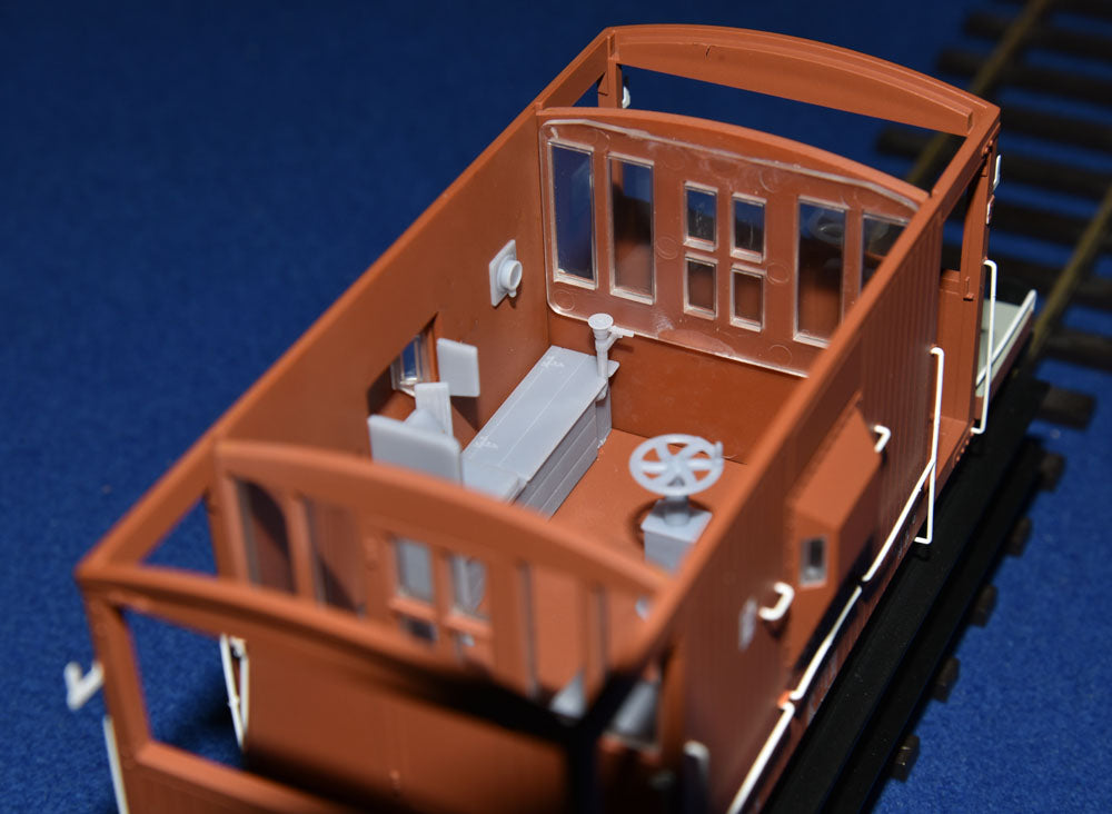 BRAKE VAN 20T INTERIOR UPGRADE KIT for DAPOL 7F-200-XXX - LNER / BR (O Gauge 7mm scale)
