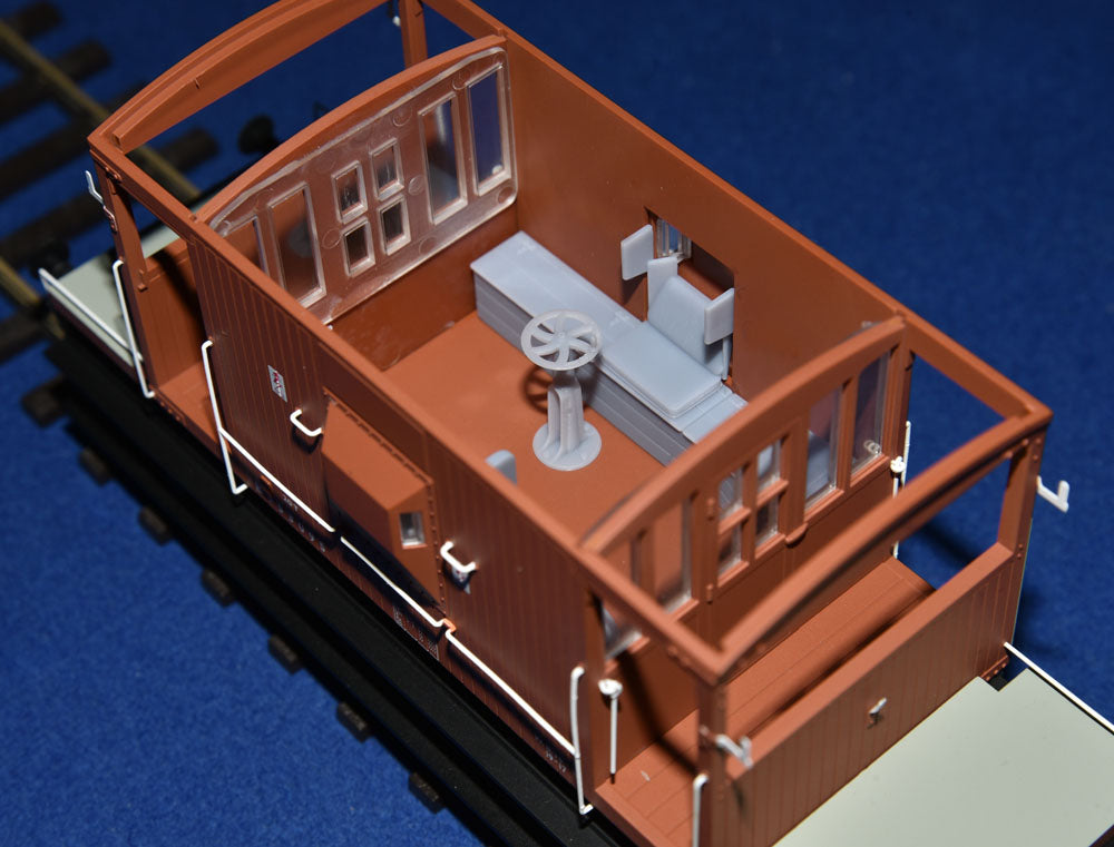 BRAKE VAN 20T INTERIOR UPGRADE KIT for DAPOL 7F-200-XXX - LNER / BR (O Gauge 7mm scale)