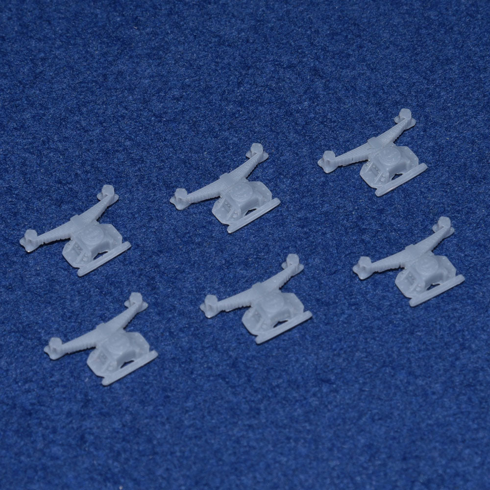 BR Britannia Standard Class 7 Locomotive Tender Axlebox and Spring set (TT Gauge 3mm scale)
