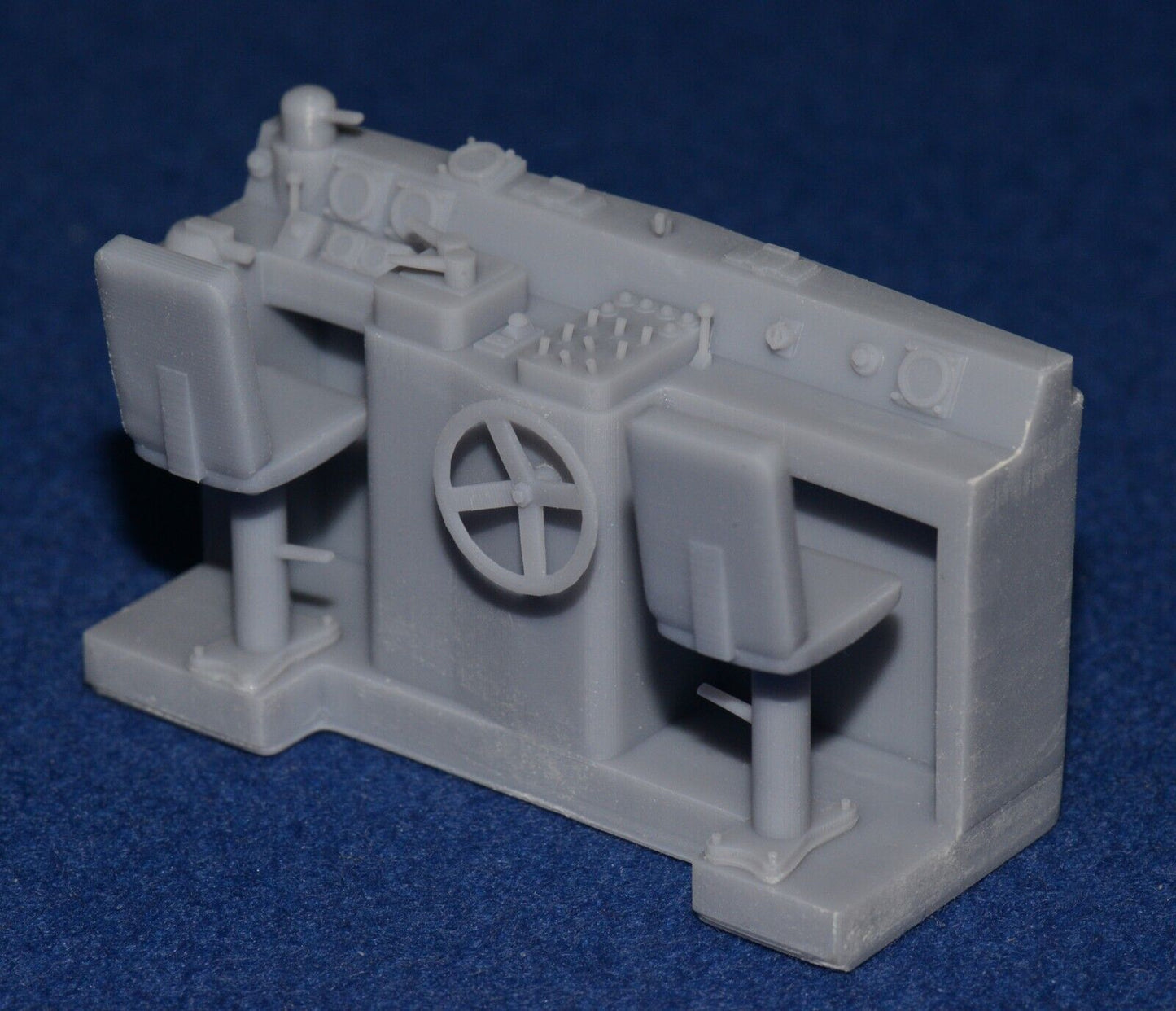 BR HYMEK CLASS 35 CAB INTERIORS for TRI-ANG BIG BIG TRAIN upgrade (x2) (O Gauge 7mm scale)