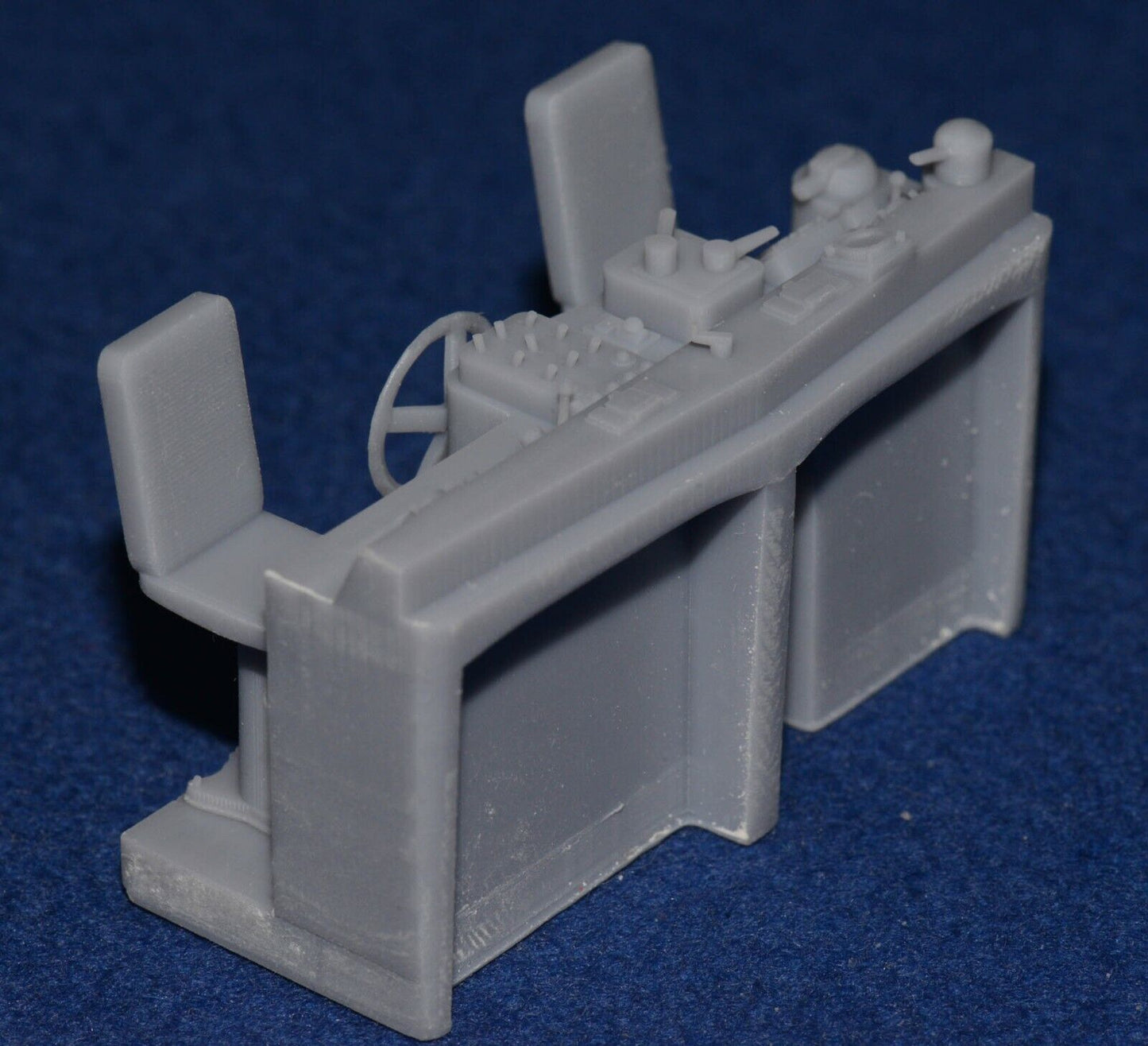 BR HYMEK CLASS 35 CAB INTERIORS for TRI-ANG BIG BIG TRAIN upgrade (x2) (O Gauge 7mm scale)