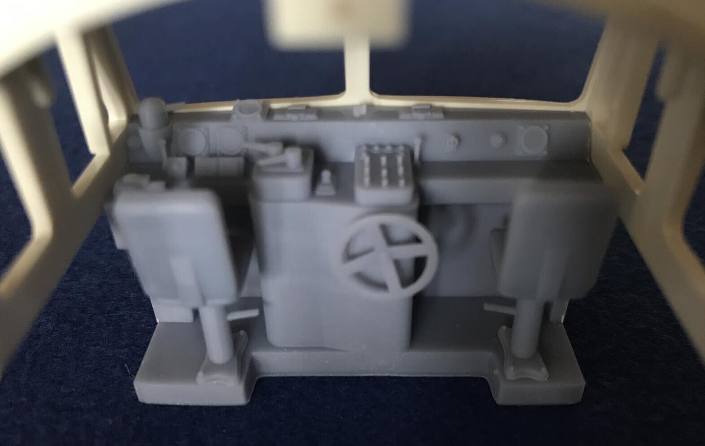 BR HYMEK CLASS 35 CAB INTERIORS for TRI-ANG BIG BIG TRAIN upgrade (x2) (O Gauge 7mm scale)