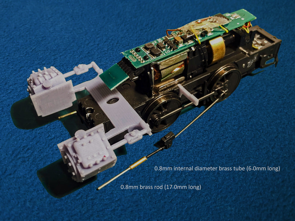 DARJEELING B CLASS NORTH BRITISH LOCOMOTIVE (BODY ONLY) 1920 (O16.5 Gauge 7mm scale)
