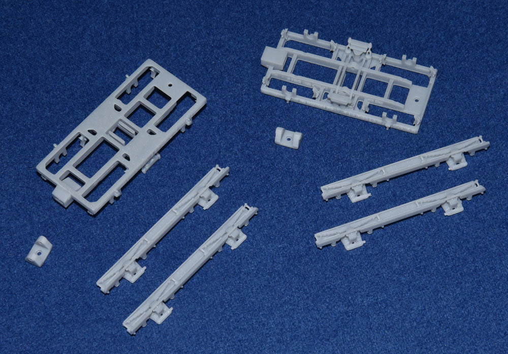 GER COACH BOGIE - 8' WHEELBASE (Pair) LNER (OO Gauge 4mm scale)