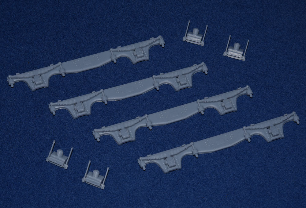 GNR FOX 10' BOGIE SIDE FRAME KIT (for 2 bogies) LNER (O Gauge 7mm scale)