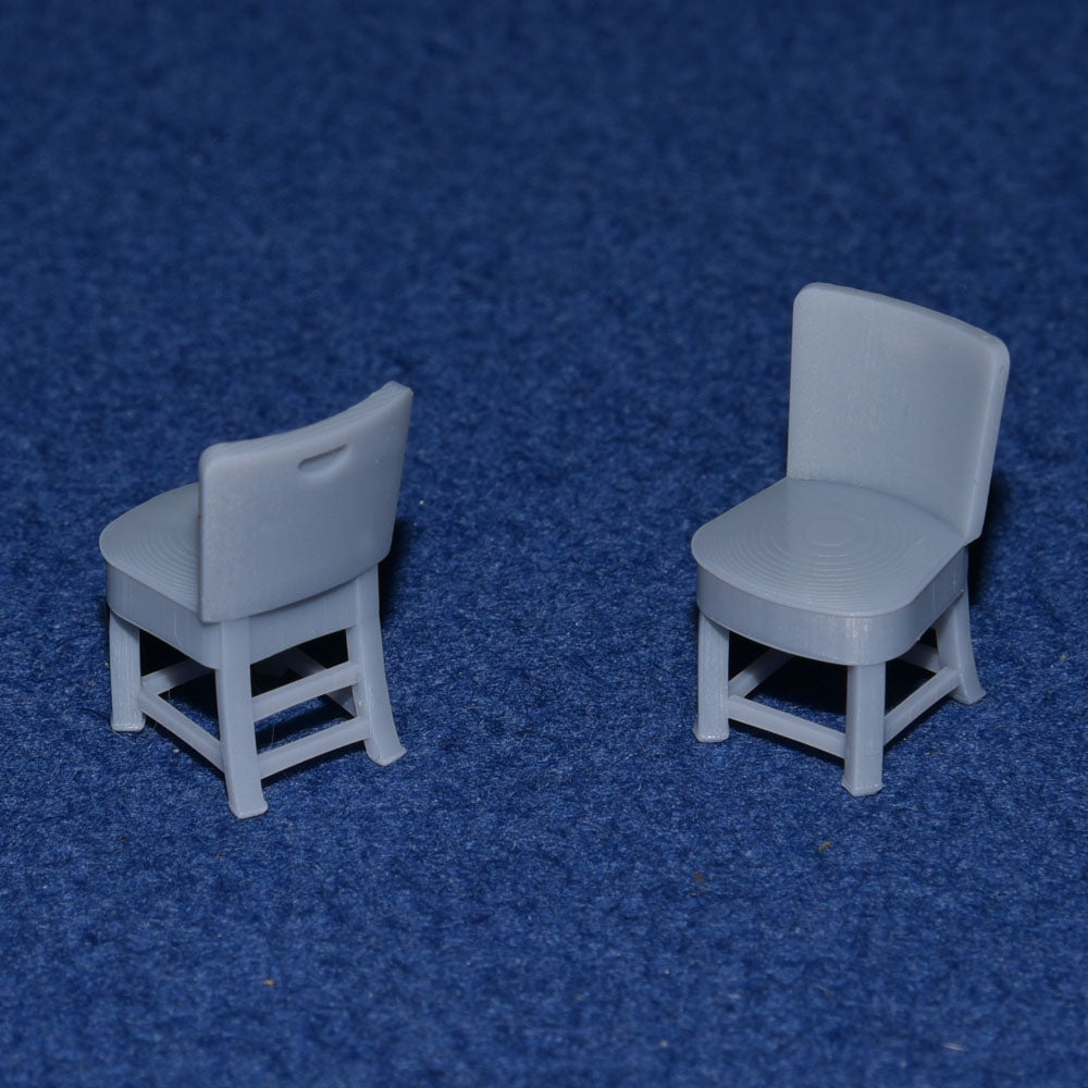 GRESLEY COACH BUFFET CAR LATER WOOD SEATS (x24) - BR LNER (O Gauge 7mm scale)