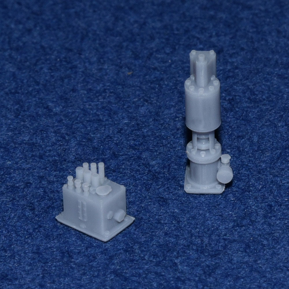 TALLYLYN "TOM ROLT" LOCOMOTIVE LUBRICATOR & WESTINGHOUSE PUMP (O16.5 Gauge 7mm scale)