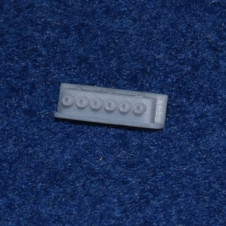 OIL BOX SET (2x 6 WAY) for CALEDONIAN 944 TANK LOCOMOTIVE (O Gauge 7mm scale)