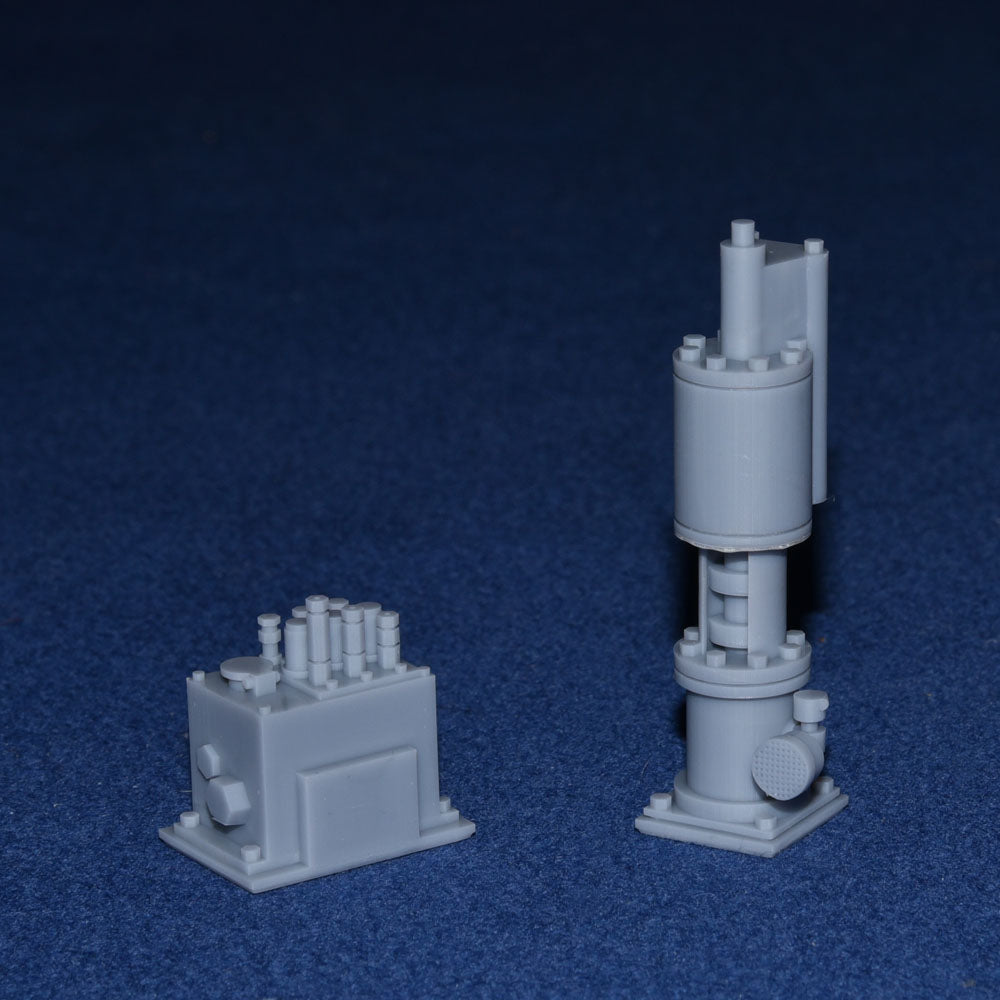 TALLYLYN "TOM ROLT" LOCOMOTIVE LUBRICATOR & WESTINGHOUSE PUMP (5" Gauge 1/12 scale)