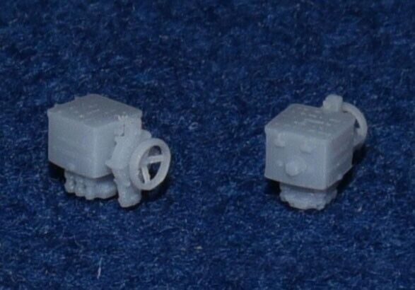 WAKEFIELD No 7 LUBRICATOR (two supplied) FRONT WHEEL - 6 FEED (OO Gauge 4mm scale)