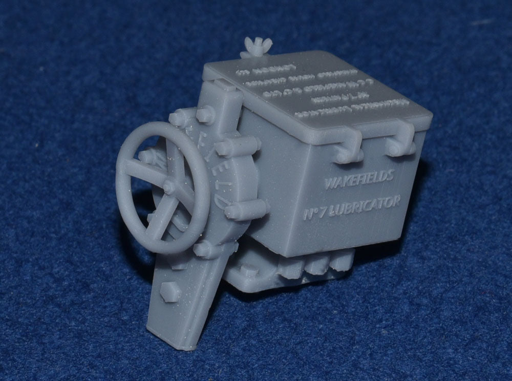 WAKEFIELD No 7 LUBRICATOR (one supplied) FRONT WHEEL (5" Gauge 1/12 scale)