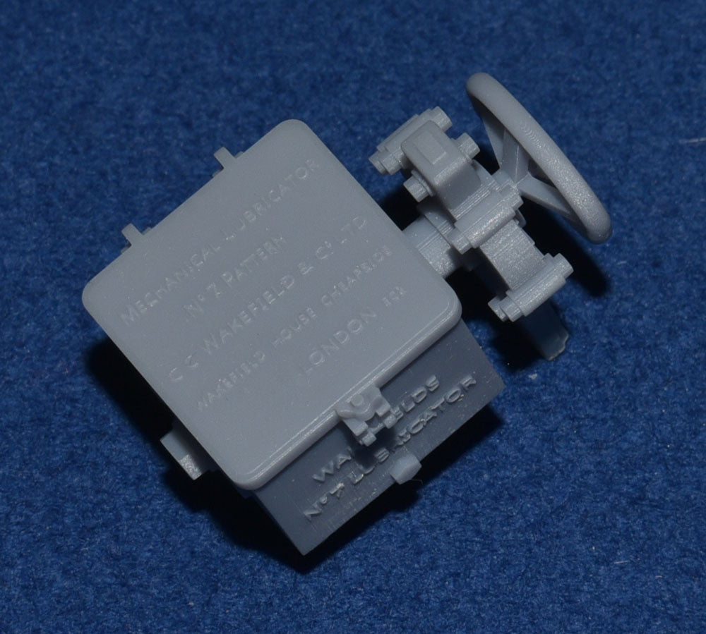 WAKEFIELD No 7 LUBRICATOR (one supplied) FRONT WHEEL (5" Gauge 1/12 scale)