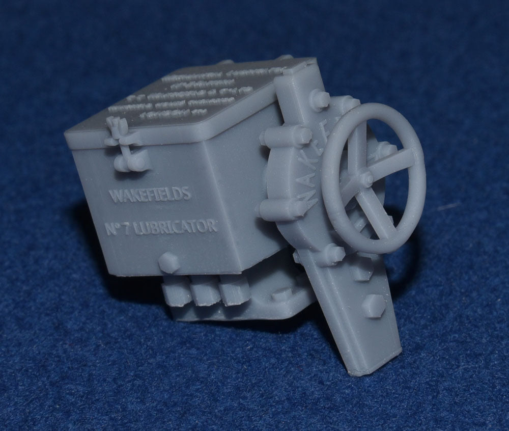 WAKEFIELD No 7 LUBRICATOR (one supplied) FRONT WHEEL (5" Gauge 1/12 scale)