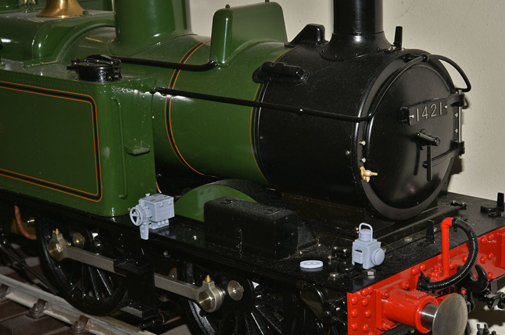 WAKEFIELD No 7 LUBRICATOR (one supplied) FRONT WHEEL (5" Gauge 1/12 scale)