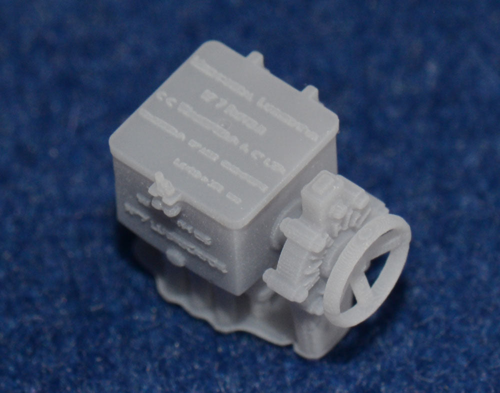 WAKEFIELD No 7 LUBRICATOR (one supplied) with FRONT PRIMING WHEEL - 6 FEED (O Gauge 7mm scale)