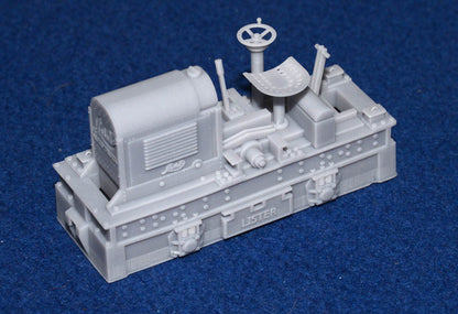 LISTER RAIL-TRUCK for MINIATURE / NARROW GAUGE [3] (BODY ONLY) (O9 Gauge 7mm scale)