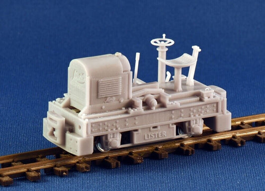 LISTER RAIL-TRUCK for MINIATURE / NARROW GAUGE [3S] (BODY ONLY) (O9 Gauge 7mm scale)
