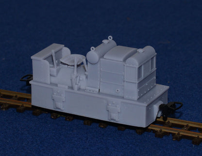 RUSTON & HORNSBY MINIATURE / NARROW GAUGE DIESEL [1] (BODY ONLY) (O9 Gauge 7mm scale)