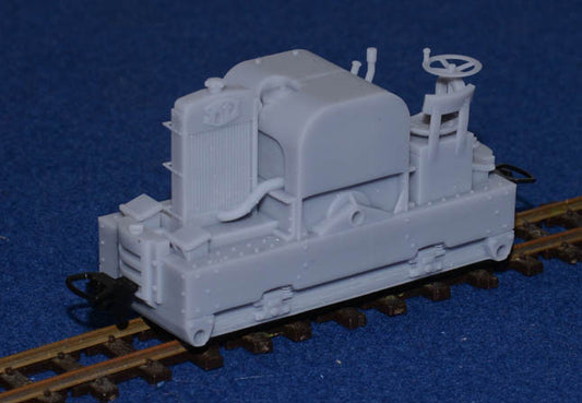 SIMPLEX 20/28HP PLATE-FRAME  NARROW GAUGE DIESEL [4A] (BODY ONLY) (O9 Gauge 7mm scale)