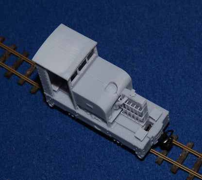 SIMPLEX 20/28HP PLATE-FRAME WITH STANDARD CAB NARROW GAUGE DIESEL [4C] (BODY ONLY) (O9 Gauge 7mm scale)