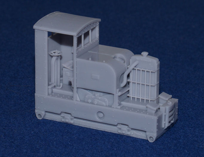 SIMPLEX 20/28HP PLATE-FRAME WITH STANDARD CAB NARROW GAUGE DIESEL [4C] (BODY ONLY) (O9 Gauge 7mm scale)