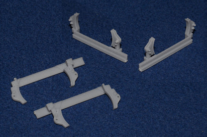 BR Mk2 COACH BRAKE HANGERS upgrade for TRI-ANG BIG BIG TRAIN (O Gauge 7mm scale)