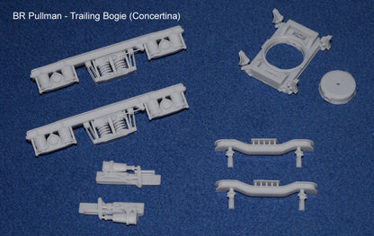 BR BLUE PULLMAN POWER / KITCHEN / TRAILER CAR BOGIES (Gauge 1 - 1/32 scale)