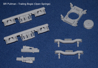 BR BLUE PULLMAN POWER / KITCHEN / TRAILER CAR BOGIES (Gauge 1 - 1/32 scale)