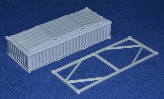 BR CONTAINER - HALF HEIGHT 20' (O Gauge 7mm scale)