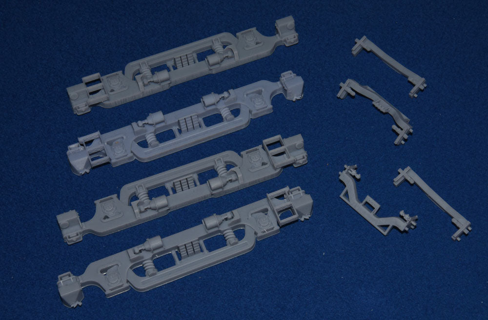 BR HYMEK CLASS 35 BOGIE SIDE FRAME KIT (for 2 bogies) (O Gauge 7mm scale)