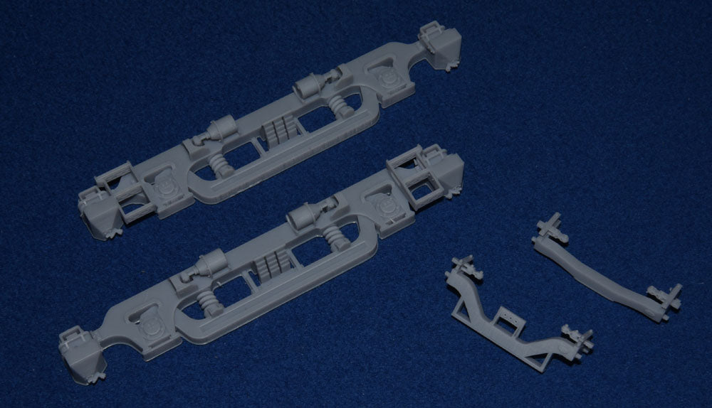 BR HYMEK CLASS 35 BOGIE SIDE FRAME KIT (for 2 bogies) (O Gauge 7mm scale)