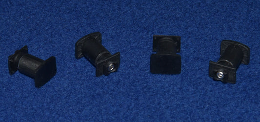 BR KXA FNA-D WAGON HEAVY DUTY SPRUNG BUFFER SET (O Gauge 7mm scale)