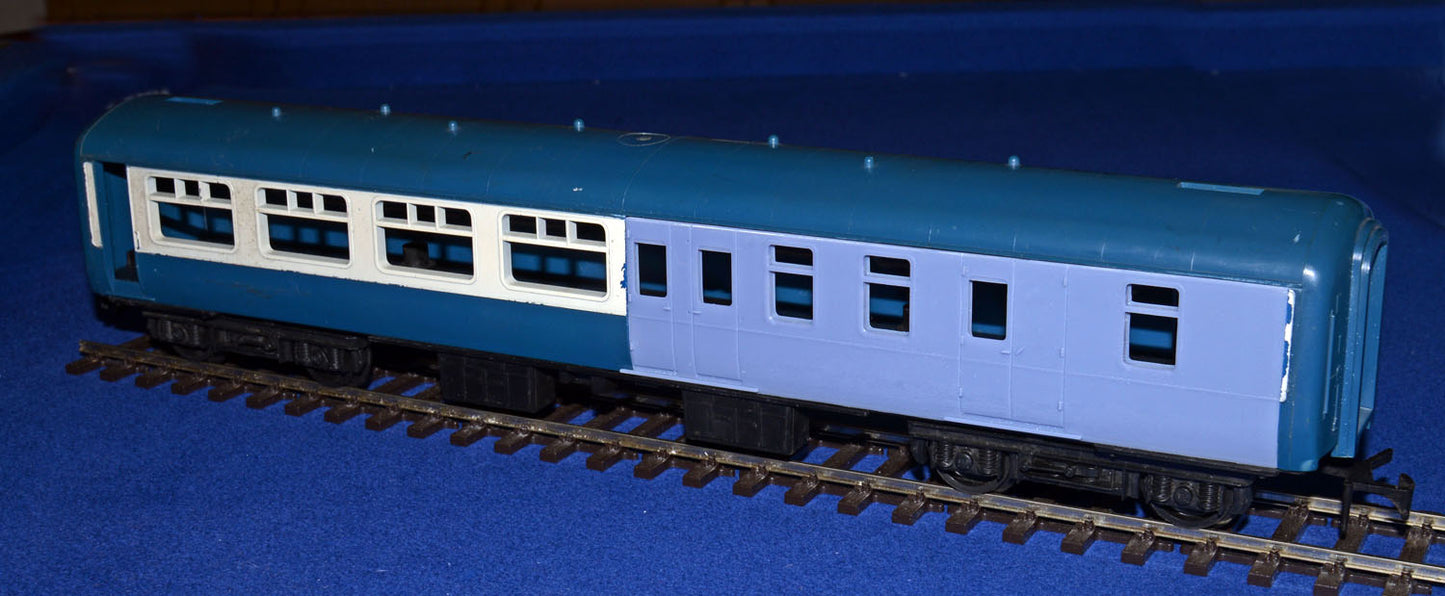 BR Mk2 COACH BRAKE PANELS (x2) upgrade for TRI-ANG BIG BIG TRAIN (O Gauge 7mm scale)