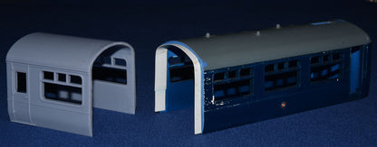 BR Mk2 COACH EXTENSION upgrade for TRI-ANG BIG BIG TRAIN (O Gauge 7mm scale)