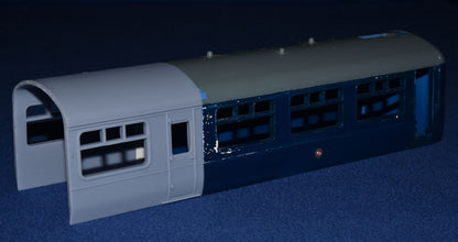 BR Mk2 COACH EXTENSION upgrade for TRI-ANG BIG BIG TRAIN (O Gauge 7mm scale)