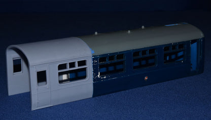 BR Mk2 COACH EXTENSION upgrade for TRI-ANG BIG BIG TRAIN (O Gauge 7mm scale)