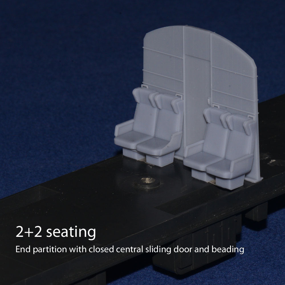 BR Mk2 COACH PARTITION upgrade for TRI-ANG BIG BIG TRAIN (O Gauge 7mm scale)